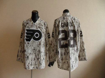 Philadelphia Flyers 28 CLAUDE GIROUX Camouflage Jersey Philadelphia Flyers 28 CLAUDE GIROUX Camouflage Jersey
