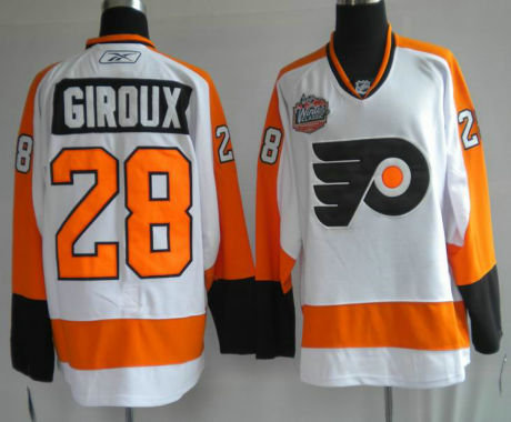 Philadelphia Flyers 28# GIROUX White Jerseys WINTER CLASSIC VINTAGE Philadelphia Flyers 28# GIROUX White Jerseys WINTER CLASSIC VINTAGE