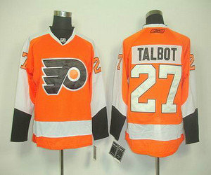 nhl jerseys philadelphia flyers #27 talbot orange nhl jerseys philadelphia flyers #27 talbot orange