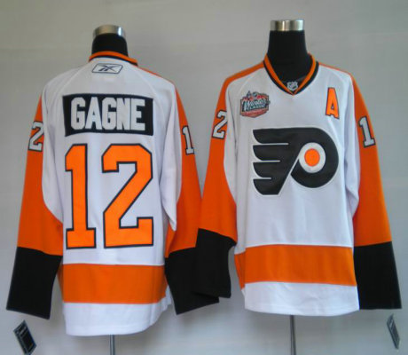 Philadelphia Flyers 12 GAGNE white WINTER CLASSIC VINTAGE 09 Philadelphia Flyers 12 GAGNE white WINTER CLASSIC VINTAGE 09
