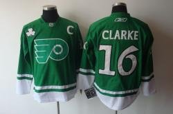 Philadelphia Flyers #16 CLARKE Green Jerseys