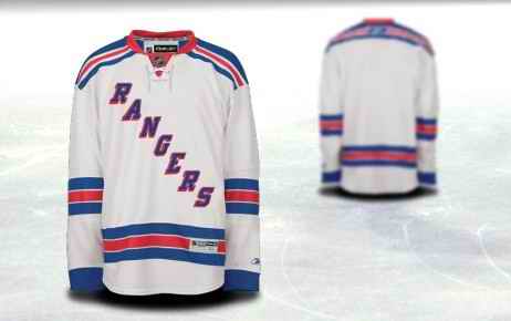 New York Rangers Men Customized White Jersey New York Rangers Men Customized White Jersey
