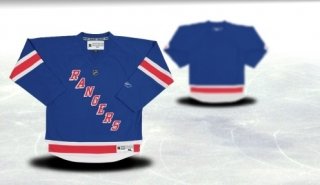 New York Rangers Youth blue Jersey (Blank or Customized) New York Rangers Youth blue Jersey (Blank or Customized)