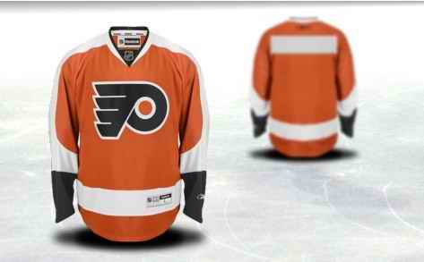 Philadelphia Flyers Men Customized Orange Jerse Philadelphia Flyers Men Customized Orange Jerse