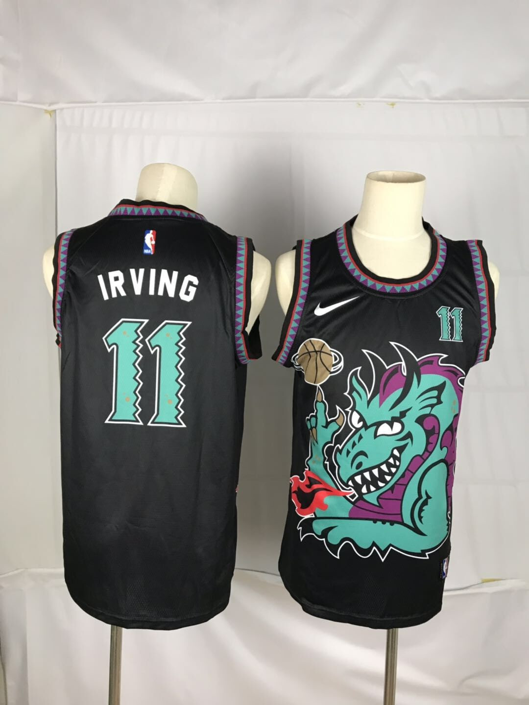 Nets 11 Kyrie Irving Black Nike Swingman Jersey Nets 11 Kyrie Irving Black Nike Swingman Jersey