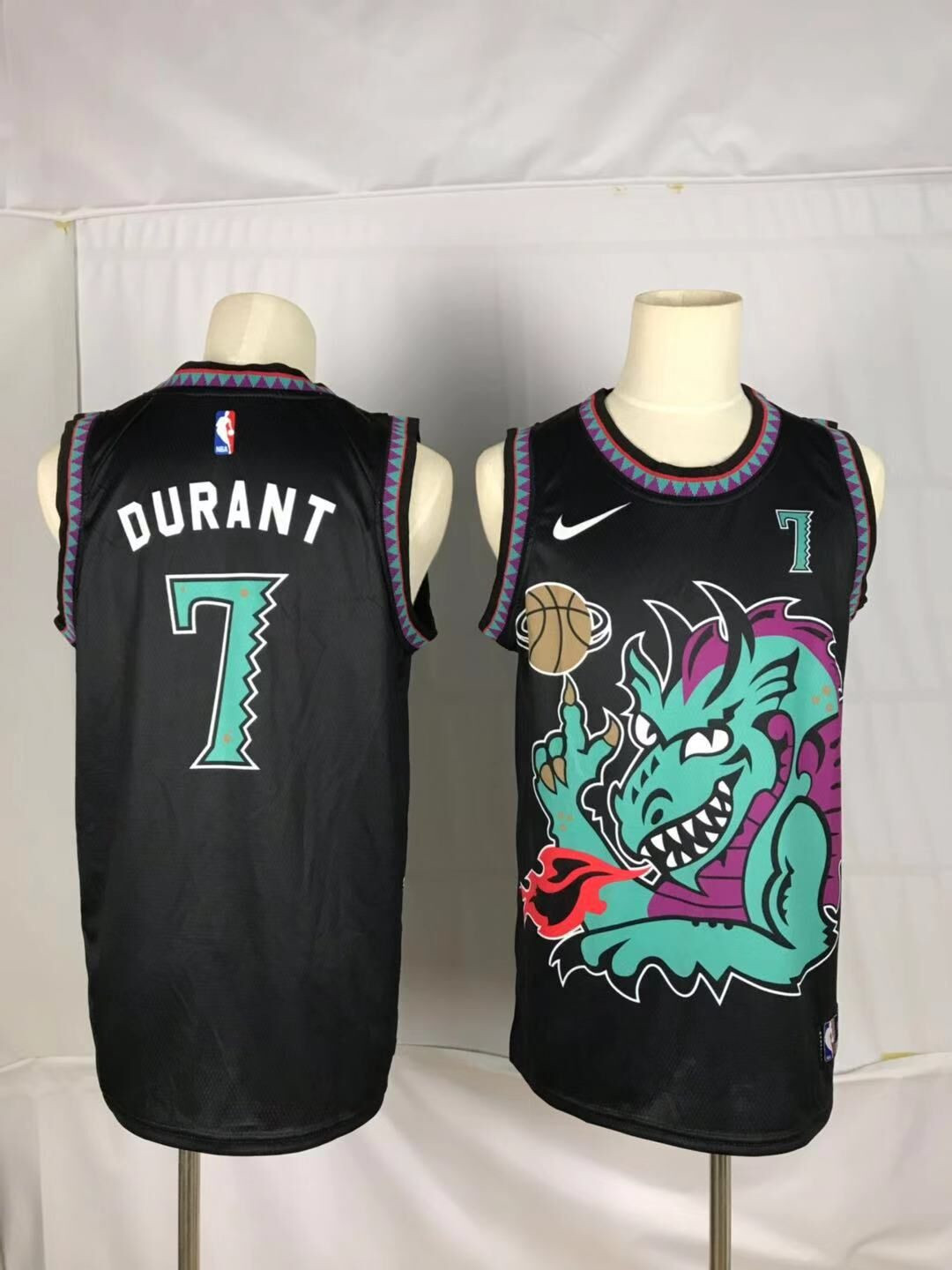 Nets 7 Kevin Durant Black Nike Swingman Jersey Nets 7 Kevin Durant Black Nike Swingman Jersey