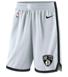 Nets White Nike Swingman Shorts Nets White Nike Swingman Shorts