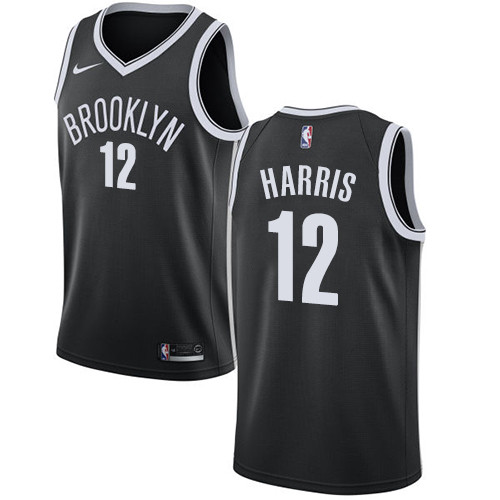 Nets #12 Joe Harris Black Basketball Swingman Icon Edition Jersey Nets #12 Joe Harris Black Basketball Swingman Icon Edition Jersey