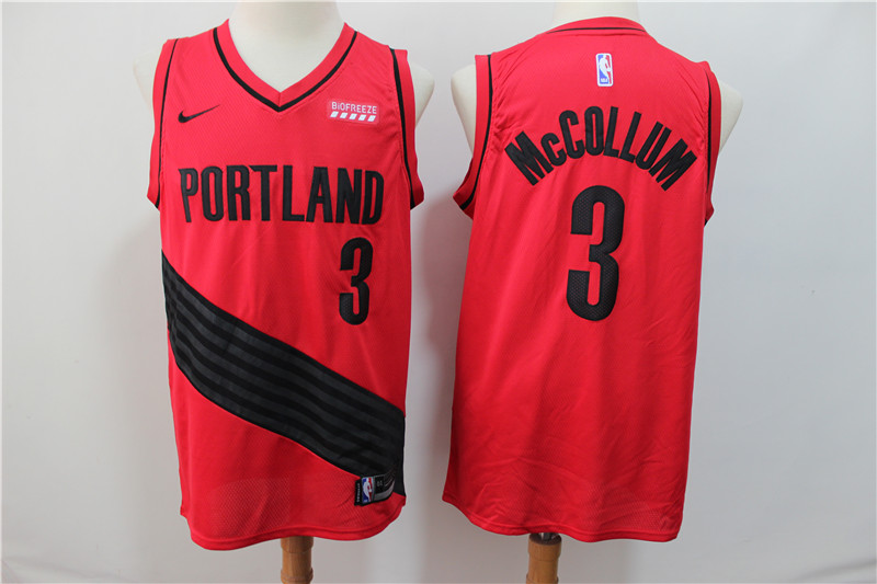 Blazers 3 C.J. McCollum Red City Edition Nike Swingman Jersey Blazers 3 C.J. McCollum Red City Edition Nike Swingman Jersey