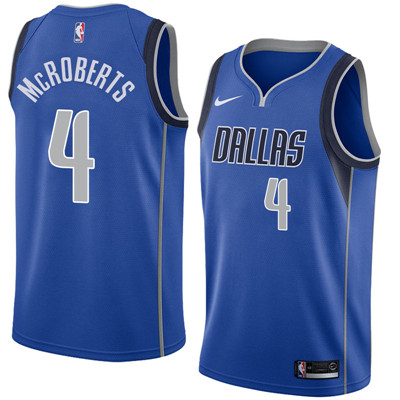 Nike Mavericks #4 Josh McRoberts Royal Nike New Swingman Icon Edition Jersey Nike Mavericks #4 Josh McRoberts Royal Nike New Swingman Icon Edition Jersey
