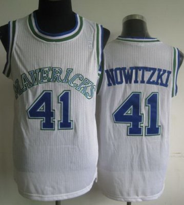 Dallas Mavericks 41 Dirk Nowitzki White Hardwood Classics Revolution 30 NBA Jerseys Dallas Mavericks 41 Dirk Nowitzki White Hardwood Classics Revolution 30 NBA Jerseys
