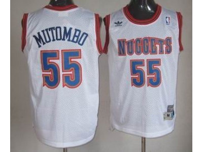 denver nuggets #55 mutombo white Jerseys denver nuggets #55 mutombo white Jerseys