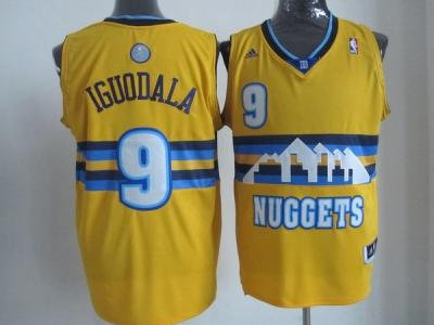 NBA Denver Nuggets #9 Andre Iguodala Yellow Revolution 30 Swingman Jerseys NBA Denver Nuggets #9 Andre Iguodala Yellow Revolution 30 Swingman Jerseys