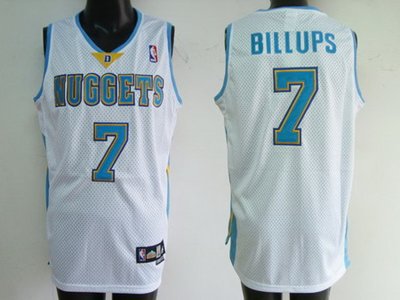 Denver Nuggets 7 C.Billups white jerseys Denver Nuggets 7 C.Billups white jerseys