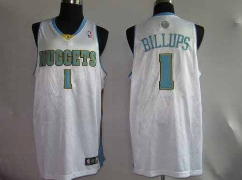 NBA Jerseys Denver Nuggets 1# Billups white NBA Jerseys Denver Nuggets 1# Billups white