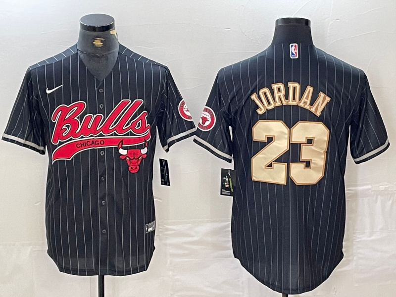 Men's Chicago Bulls #23 Michael Jordan Camo Cool Base Stitched Baseball Jersey 2 Men's Chicago Bulls #23 Michael Jordan Camo Cool Base Stitched Baseball Jersey 2