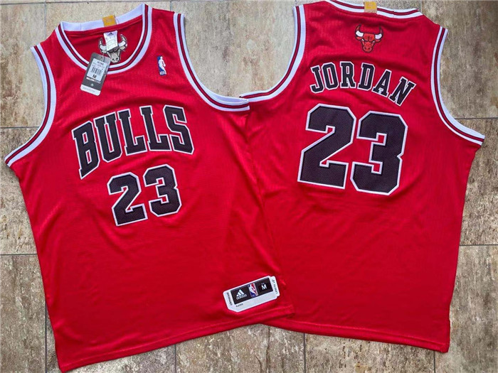 Bulls 23 Michael Jordan Red Adidas Swingman Jersey Bulls 23 Michael Jordan Red Adidas Swingman Jersey