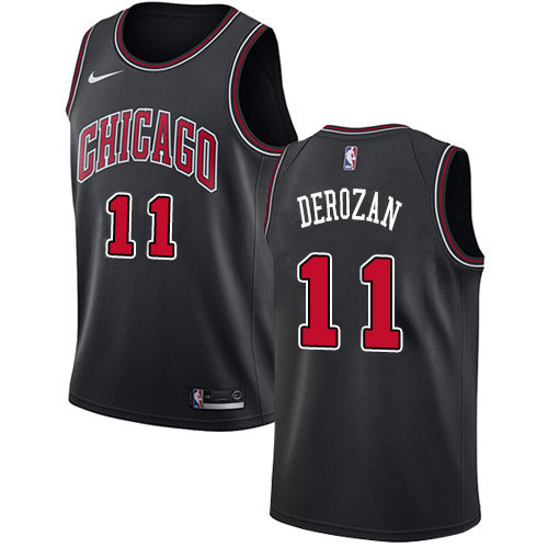 Nike Bulls #11 Demar Derozan Black NBA Swingman Statement Edition Jersey Nike Bulls #11 Demar Derozan Black NBA Swingman Statement Edition Jersey