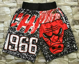 Men's Chicago Bulls Black Big Face Mitchell Ness Hardwood Classics Soul Swingman Throwback Shorts Men's Chicago Bulls Black Big Face Mitchell Ness Hardwood Classics Soul Swingman Throwback Shorts