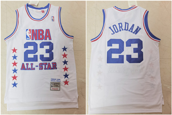 Bulls 23 Michael Jordan White 1989 All-Star Hardwood Classics Jersey Bulls 23 Michael Jordan White 1989 All-Star Hardwood Classics Jersey
