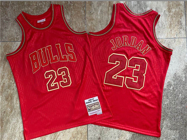 Bulls 23 Michael Jordan Red 1996-97 Hardwood Classics Jersey Bulls 23 Michael Jordan Red 1996-97 Hardwood Classics Jersey