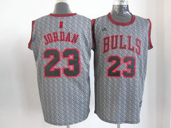 Bulls #23 Michael Jordan Grey Static Fashion Stitched NBA Jersey Bulls #23 Michael Jordan Grey Static Fashion Stitched NBA Jersey