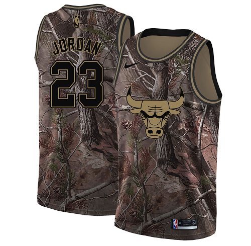 Nike Bulls #23 Michael Jordan Camo NBA Swingman Realtree Collection Jersey Nike Bulls #23 Michael Jordan Camo NBA Swingman Realtree Collection Jersey