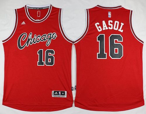 Bulls #16 Pau Gasol Red Hardwood Classics Performance Stitched NBA Jersey Bulls #16 Pau Gasol Red Hardwood Classics Performance Stitched NBA Jersey