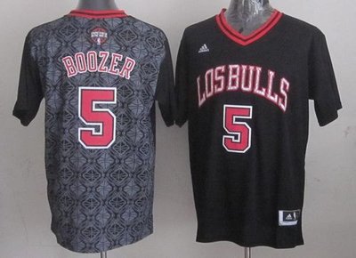 Chicago Bulls #5 Carlos Boozer Black New Latin Nights NBA Jersey Chicago Bulls #5 Carlos Boozer Black New Latin Nights NBA Jersey