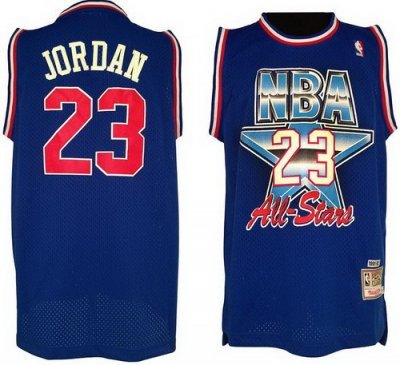 Chicago Bulls 23 Michael Jordan 1992-93 All Star Blue M&N NBA Jerseys Chicago Bulls 23 Michael Jordan 1992-93 All Star Blue M&N NBA Jerseys