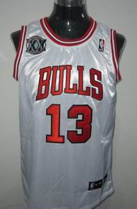 Chicago Bulls 13 Joakim Noah WHITE 20th anniversary Chicago Bulls 13 Joakim Noah WHITE 20th anniversary