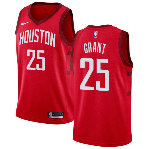 Nike Rockets #25 Jerian Grant Red NBA Swingman Earned Edition Jersey Nike Rockets #25 Jerian Grant Red NBA Swingman Earned Edition Jersey