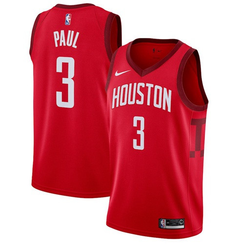 Nike Rockets #3 Chris Paul Red NBA Swingman Earned Edition Jersey Nike Rockets #3 Chris Paul Red NBA Swingman Earned Edition Jersey