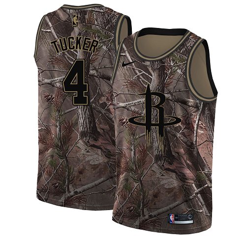 Nike Rockets #4 PJ Tucker Camo NBA Swingman Realtree Collection Jersey Nike Rockets #4 PJ Tucker Camo NBA Swingman Realtree Collection Jersey