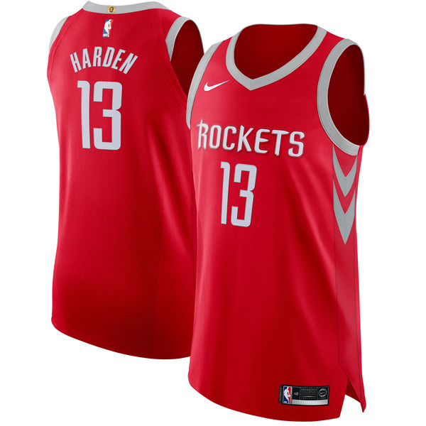 Nike Rockets #13 James Harden Red NBA Authentic Icon Edition Jersey Nike Rockets #13 James Harden Red NBA Authentic Icon Edition Jersey