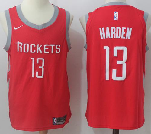 Nike Rockets #13 James Harden Red Stitched NBA Jersey Nike Rockets #13 James Harden Red Stitched NBA Jersey