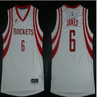 Revolution 30 Houston Rockets #6 Terrence Jones White Home Stitched NBA Jersey Revolution 30 Houston Rockets #6 Terrence Jones White Home Stitched NBA Jersey