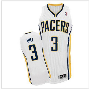 Revolution 30 Indiana Pacers #3 George Hill White Road Stitched NBA Jersey Revolution 30 Indiana Pacers #3 George Hill White Road Stitched NBA Jersey