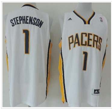 Indiana Pacers Revolution 30 #1 Lance Stephenson White Road Stitched NBA Jersey Indiana Pacers Revolution 30 #1 Lance Stephenson White Road Stitched NBA Jersey