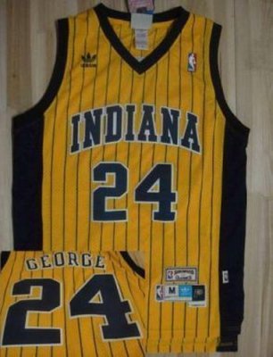 Indiana Pacers 24 Paul George Yellow Strip Hardwood Classic Revolution 30 Swingman NBA Jerseys Indiana Pacers 24 Paul George Yellow Strip Hardwood Classic Revolution 30 Swingman NBA Jerseys