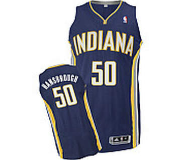 Indiana Pacers Tyler Hansbrough Revolution 30 Authentic blue Jersey