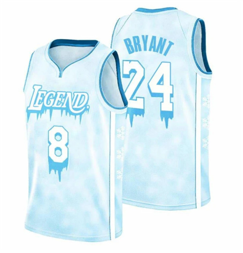 Men's Los Angeles Lakers Front #8 Back #24 Kobe Bryant Legend Icy Stitched Jersey Men's Los Angeles Lakers Front #8 Back #24 Kobe Bryant Legend Icy Stitched Jersey