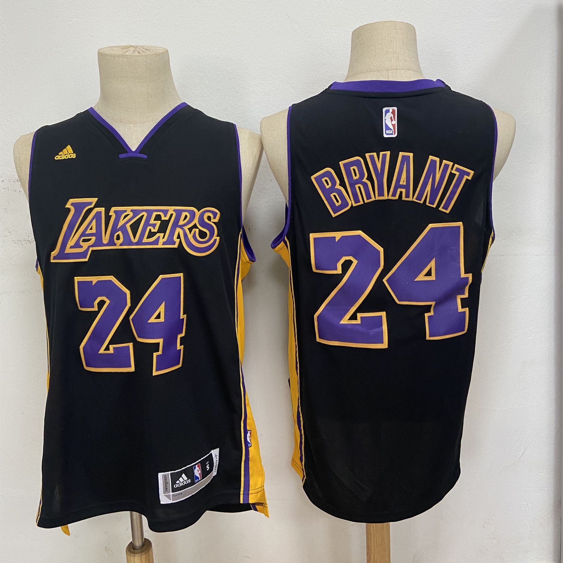 Los Angeles Lakers #24 Kobe Bryant Revolution 30 Swingman New Black With Purple Adidas Jersey Los Angeles Lakers #24 Kobe Bryant Revolution 30 Swingman New Black With Purple Adidas Jersey