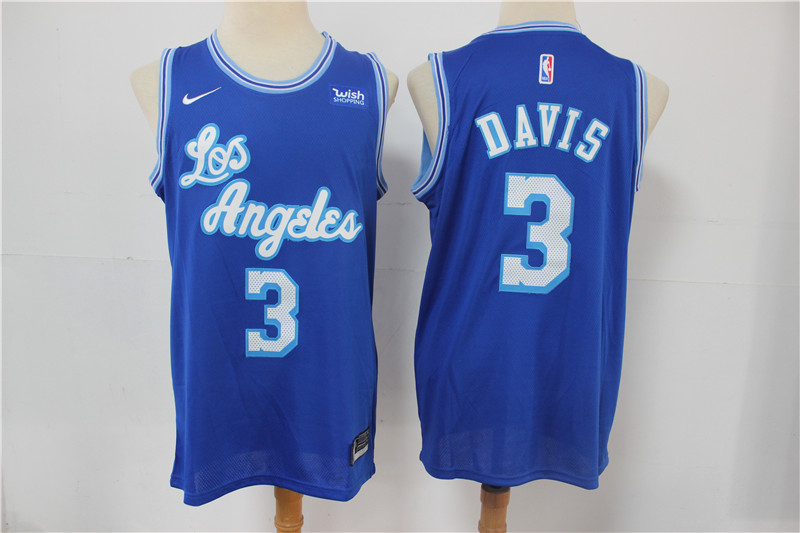 Lakers 3 Anthony Davis Blue 2021 Nike Swingman Jersey Lakers 3 Anthony Davis Blue 2021 Nike Swingman Jersey