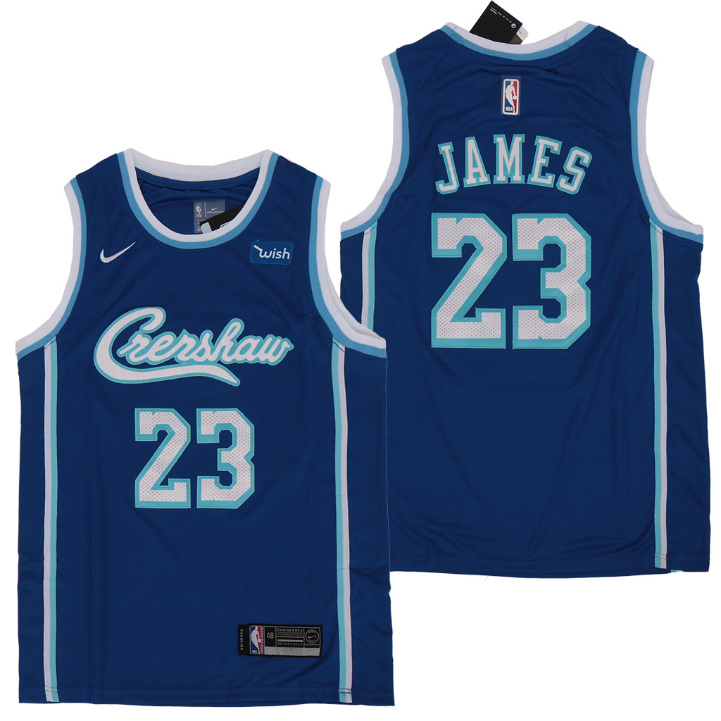 Lakers 23 Lebron James Blue Nike City Edition Swingman Jersey Lakers 23 Lebron James Blue Nike City Edition Swingman Jersey