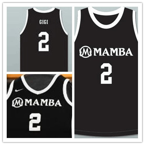 Mamba #2 Gigi Black Kobe Bryant Daughter Jersey Mamba #2 Gigi Black Kobe Bryant Daughter Jersey