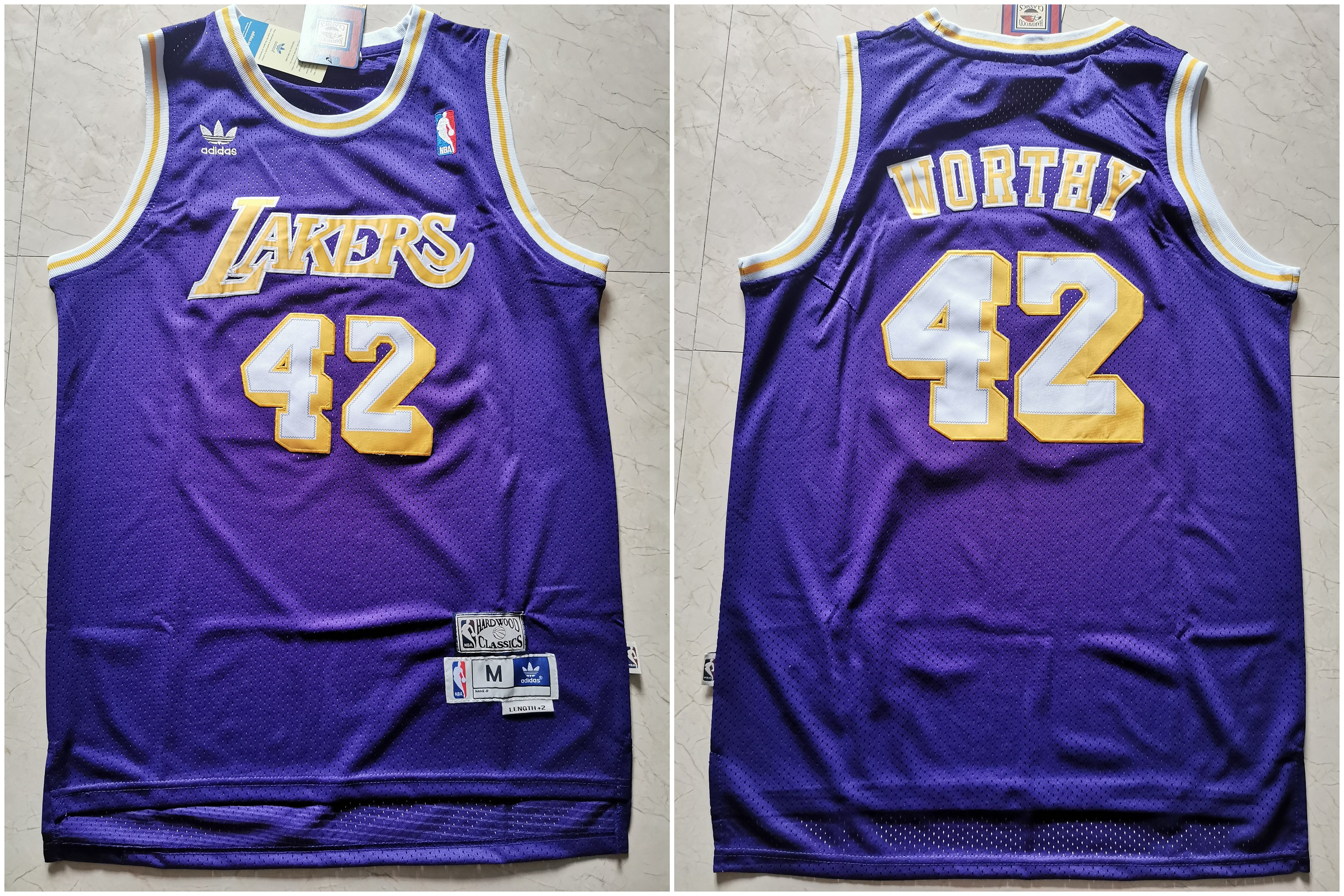 Lakers 42 James Worthy Purple Hardwood Classics Jersey Lakers 42 James Worthy Purple Hardwood Classics Jersey