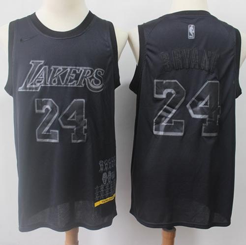 Lakers #24 Kobe Bryant Black Basketball MVP Swingman Jersey Lakers #24 Kobe Bryant Black Basketball MVP Swingman Jersey