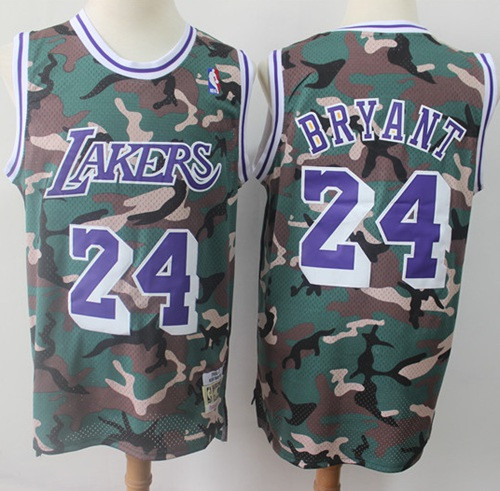 Swingman Lakers #24 Kobe Bryant Camo Stitched Basketball Jersey Swingman Lakers #24 Kobe Bryant Camo Stitched Basketball Jersey
