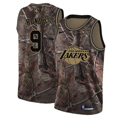 Nike Lakers #9 Rajon Rondo Camo NBA Swingman Realtree Collection Jersey Nike Lakers #9 Rajon Rondo Camo NBA Swingman Realtree Collection Jersey